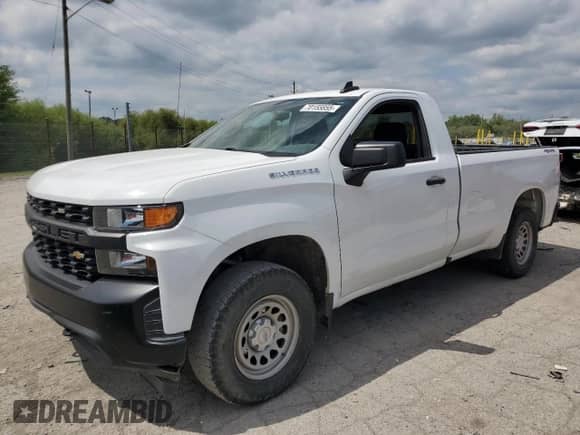 2019 Chevrolet Silverado 1500 Work Truck с VIN 3GCNYAEF4KG185900, выставлен на аукционе Copart как лот 70155855 с пробегом 140 873 миль миль и Списание • Salvage title. История ставок и продаж доступна на DreamBid. Изображение 1.