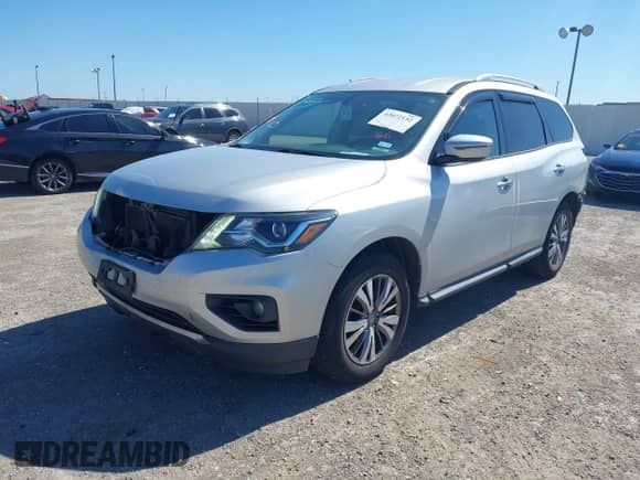 2019 Nissan Pathfinder SL with VIN 5N1DR2MM5KC589690, listed as a IAAI auction lot 42072152 with 123,579 mi miles and . Bid and sale history available at DreamBid. Image 18.