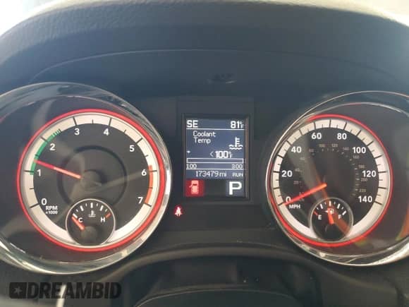 2011 Dodge Durango Citadel with VIN 1D4SD5GT7BC651365, listed as a Copart auction lot 71823405 with 173,479 mi miles and Salvage title. Bid and sale history available at DreamBid. Image 9.