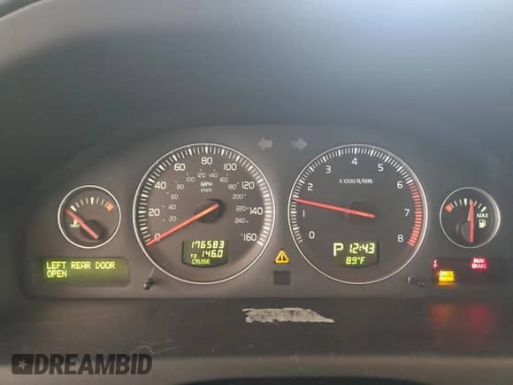 2009 Volvo S60 2.5T с VIN YV1RS592092734541, выставлен на аукционе Copart как лот 80691955 с пробегом 176 583 миль миль и Списание • Salvage title. История ставок и продаж доступна на DreamBid. Изображение 9.