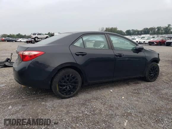 2019 Toyota Corolla LE с VIN 2T1BURHE2KC187090, выставлен на аукционе Copart как лот 84708715 с пробегом 82 393 миль миль и Списание • Salvage title. История ставок и продаж доступна на DreamBid. Изображение 3.