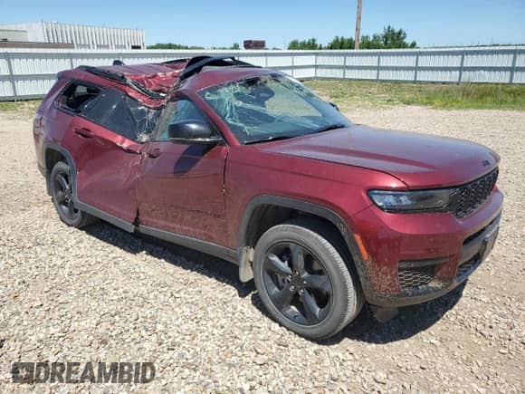 2024 Jeep Grand Cherokee Laredo X с VIN 1C4RJKAG1R8937059, выставлен на аукционе Copart как лот 63014585 с пробегом 20 941 миль миль и Списание • Salvage title. История ставок и продаж доступна на DreamBid. Изображение 4.