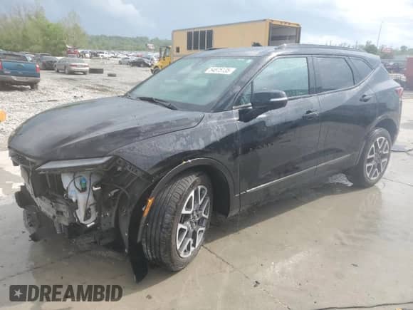 2024 Chevrolet Blazer RS с VIN 3GNKBERS7RS210452, выставлен на аукционе Copart как лот 54875135 с пробегом 19 464 миль миль и Списание • Salvage title. История ставок и продаж доступна на DreamBid. Изображение 1.