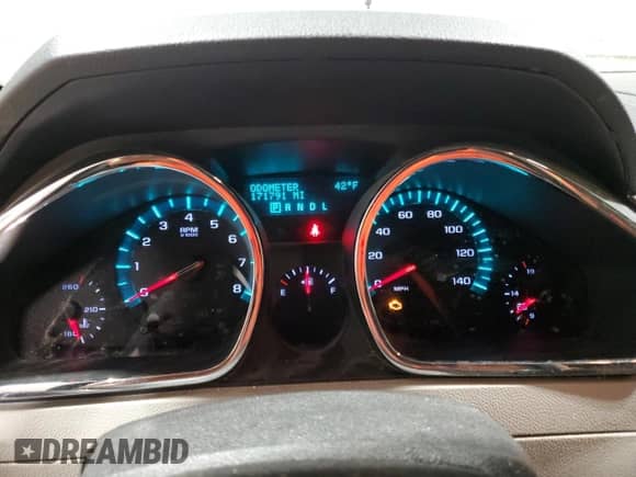 2009 Chevrolet Traverse LTZ with VIN 1GNEV33DX9S109405, listed as a Copart auction lot 84561344 with 171,791 mi miles and Salvage title. Bid and sale history available at DreamBid. Image 9.