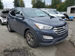 2015 Hyundai Santa Fe with VIN 5XYZU3LB4FG281703, listed as a Copart auction lot 82675985 with 125,644 mi miles and Clean title. Bid and sale history available at DreamBid. Image 4.