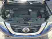 2017 Nissan Pathfinder SV with VIN 5N1DR2MN6HC665774, listed as a Copart auction lot 65849715 with 138,121 mi miles and Clean title. Bid and sale history available at DreamBid. Image 12.