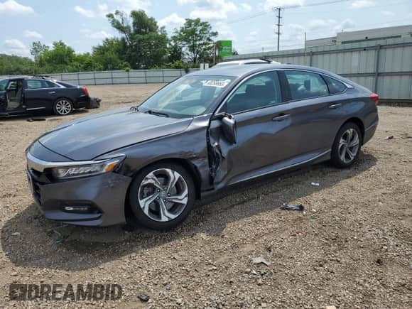 2020 Honda Accord EX-L with VIN 1HGCV2F56LA008679, listed as a Copart auction lot 68268655 with 100,155 mi miles and Salvage title. Bid and sale history available at DreamBid. Image 1.