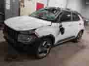 2023 Hyundai Venue SEL with VIN KMHRC8A33PU268075, listed as a IAAI auction lot 41986352 with 25,499 mi miles and . Bid and sale history available at DreamBid. Image 2.