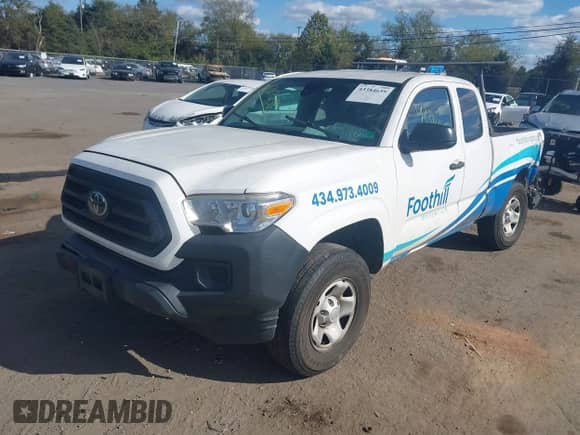 2020 Toyota Tacoma SR with VIN 5TFRX5GN8LX179711, listed as a IAAI auction lot 43384659 with 79,537 mi miles and . Bid and sale history available at DreamBid. Image 2.