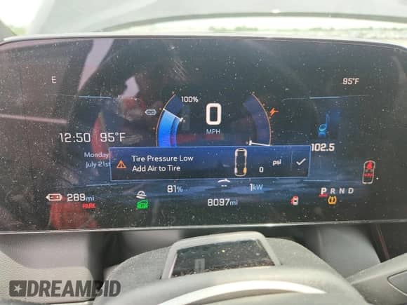 2024 Chevrolet Equinox EV LT с VIN 3GN7DLRP0RS262604, выставлен на аукционе Copart как лот 65445895 с пробегом 8 097 миль миль и Списание • Salvage title. История ставок и продаж доступна на DreamBid. Изображение 9.