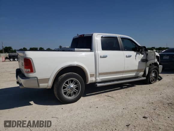 2014 Ram 1500 Longhorn z VIN 1C6RR7PT9ES474019, wystawiony jako Copart lot #57083875 z przebiegiem 75 824 mil mil oraz Szkoda całkowita • Salvage title. Historia ofert i sprzedaży dostępna na DreamBid. Obrazek 3.