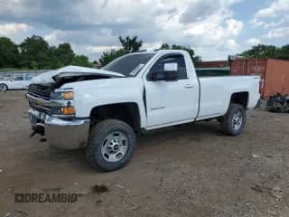 2015 Chevrolet Silverado 2500HD Work Truck with VIN 1GC0KUEG8FZ539994, listed as a Copart auction lot 62939475 with 229,357 mi miles and Salvage title. Bid and sale history available at DreamBid. Image 1.