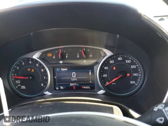 2020 Chevrolet Equinox LT with VIN 3GNAXUEV5LL105403, listed as a Copart auction lot 86188585 with 22,417 mi miles and Salvage title. Bid and sale history available at DreamBid. Image 9.