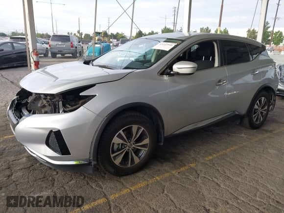 2020 Nissan Murano S with VIN 5N1AZ2AJ1LN166527, listed as a IAAI auction lot 43241990 with 155,450 mi miles and . Bid and sale history available at DreamBid. Image 2.