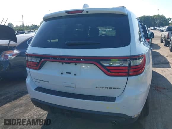 2015 Dodge Durango Citadel with VIN 1C4RDJEG9FC832998, listed as a IAAI auction lot 43222671 with 140,889 mi miles and . Bid and sale history available at DreamBid. Image 17.