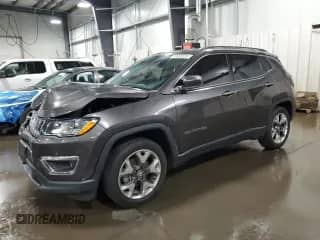 2020 Jeep Compass Limited с VIN 3C4NJCCB3LT179725, выставлен на аукционе Copart как лот 80908555 с пробегом 115 217 миль миль и Списание • Salvage title. История ставок и продаж доступна на DreamBid. Изображение 1.