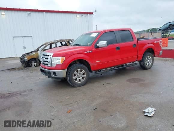 2012 Ford F-150 XLT with VIN 1FTFW1ET8CKD11394, listed as a IAAI auction lot 42493875 with 179,860 mi miles and . Bid and sale history available at DreamBid. Image 16.