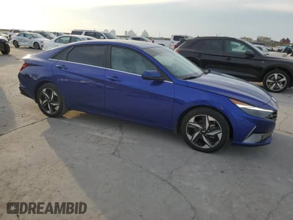 2023 Hyundai Elantra Limited z VIN KMHLP4AG0PU619918, wystawiony jako Copart lot #64438875 z przebiegiem 44 544 mil mil oraz Szkoda całkowita • Salvage title. Historia ofert i sprzedaży dostępna na DreamBid. Obrazek 4.