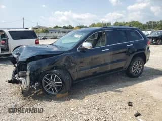 2019 Jeep Grand Cherokee Limited X with VIN 1C4RJFBG2KC808627, listed as a Copart auction lot 80265955 with 46,167 mi miles and Salvage title. Bid and sale history available at DreamBid. Image 1.