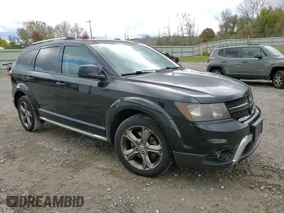 2015 Dodge Journey Crossroad with VIN 3C4PDCGB4FT511217, listed as a Copart auction lot 82759315 with 54,672 mi miles and Salvage title. Bid and sale history available at DreamBid. Image 14.