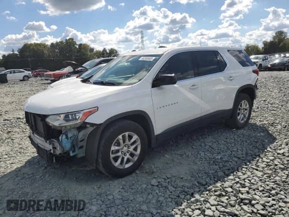 2019 Chevrolet Traverse LS с VIN 1GNERFKW1KJ259942, выставлен на аукционе Copart как лот 68268905 с пробегом 91 159 миль миль и Списание • Salvage title. История ставок и продаж доступна на DreamBid. Изображение 1.
