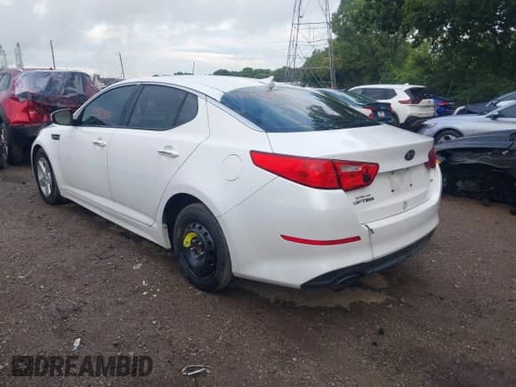 2014 Kia Optima LX с VIN 5XXGM4A70EG271412, выставлен на аукционе IAAI как лот 42913424 с пробегом 164 622 миль миль и . История ставок и продаж доступна на DreamBid. Изображение 3.