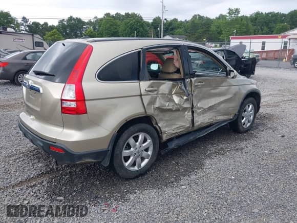 2007 Honda CR-V EX-L with VIN JHLRE48787C039660, listed as a IAAI auction lot 42731148 with 67,308 mi miles and . Bid and sale history available at DreamBid. Image 4.