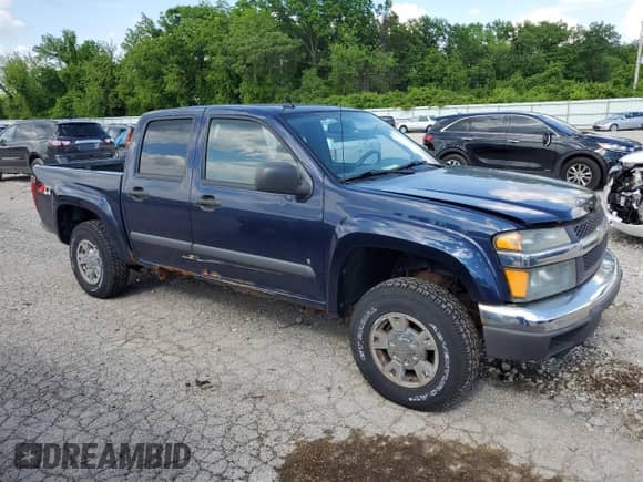 2008 Chevrolet Colorado 2LT z VIN 1GCDT13E488172129, wystawiony jako Copart lot #57126445 z przebiegiem 198 142 mil mil oraz Czysty tytuł • Clean title. Historia ofert i sprzedaży dostępna na DreamBid. Obrazek 4.