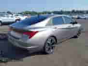 2023 Hyundai Elantra Blue with VIN KMHLM4AJ8PU044925, listed as a IAAI auction lot 43164954 with 141,748 mi miles and . Bid and sale history available at DreamBid. Image 4.