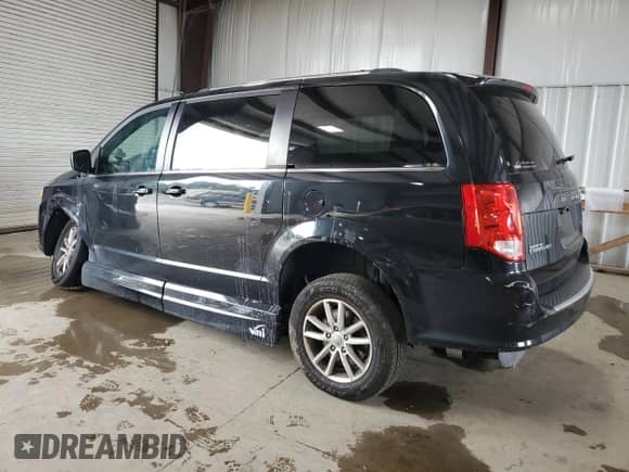 2018 Dodge Grand Caravan SXT with VIN 2C4RDGCGXJR208164, listed as a Copart auction lot 63676745 with 91,040 mi miles and Salvage title. Bid and sale history available at DreamBid. Image 2.