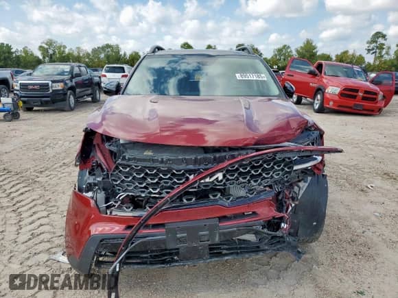 2023 Kia Sorento X-Line EX z VIN 5XYRHDLF8PG216688, wystawiony jako Copart lot #89517185 z przebiegiem 29 276 mil mil oraz Szkoda całkowita • Salvage title. Historia ofert i sprzedaży dostępna na DreamBid. Obrazek 5.