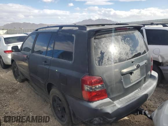 2006 Toyota Highlander w/3rd Row with VIN JTEEP21A260150443, listed as a Copart auction lot 67673905 with Not provided miles and Salvage title. Bid and sale history available at DreamBid. Image 2.