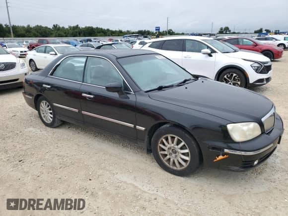 2005 Hyundai XG с VIN KMHFU45E65A379433, выставлен на аукционе Copart как лот 73921434 с пробегом Не указан миль и Списание • Salvage title. История ставок и продаж доступна на DreamBid. Изображение 4.