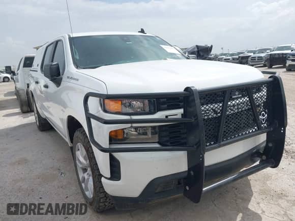 2022 Chevrolet Silverado 1500 Custom z VIN 3GCPWBEK3NG157320, wystawiony jako IAAI lot #42612177 z przebiegiem 135 668 mil mil oraz . Historia ofert i sprzedaży dostępna na DreamBid. Obrazek 1.