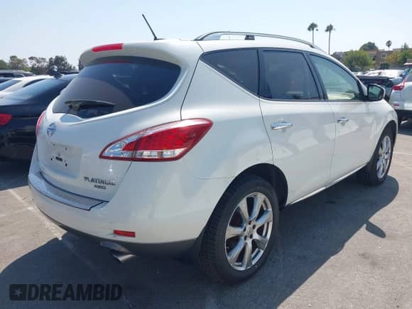 2012 Nissan Murano LE z VIN JN8AZ1MWXCW238118, wystawiony jako IAAI lot #43453634 z przebiegiem 81 870 mil mil oraz . Historia ofert i sprzedaży dostępna na DreamBid. Obrazek 4.