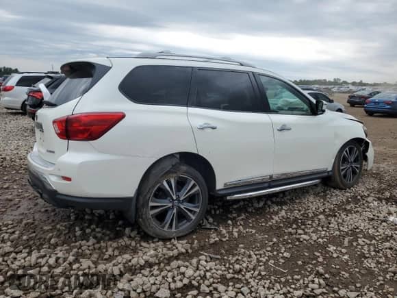 2019 Nissan Pathfinder Platinum с VIN 5N1DR2MNXKC636396, выставлен на аукционе Copart как лот 66980795 с пробегом 81 902 миль миль и Списание • Salvage title. История ставок и продаж доступна на DreamBid. Изображение 3.
