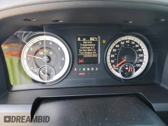 2014 Ram 1500 Big Horn z VIN 1C6RR6LG3ES114490, wystawiony jako Copart lot #63831595 z przebiegiem 120 334 mil mil oraz Szkoda całkowita • Salvage title. Historia ofert i sprzedaży dostępna na DreamBid. Obrazek 9.