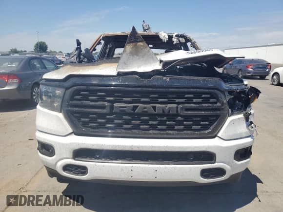 2022 Ram 1500 Lone Star z VIN 1C6RREBT7NN354794, wystawiony jako Copart lot #65368405 z przebiegiem Nie podano mil oraz Nie do naprawy • Non repairable. Historia ofert i sprzedaży dostępna na DreamBid. Obrazek 5.