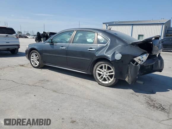 2016 Chevrolet Impala LTZ with VIN 2G1WC5E37G1106504, listed as a Copart auction lot 71265235 with 82,182 mi miles and Salvage title. Bid and sale history available at DreamBid. Image 2.