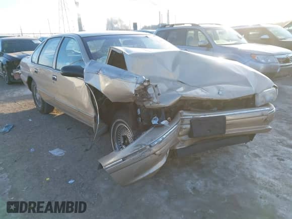 1996 Chevrolet Caprice 1SA Special Value с VIN 1G1BL52W4TR143783, выставлен на аукционе IAAI как лот 41376495 с пробегом Не указан миль и . История ставок и продаж доступна на DreamBid. Изображение 6.