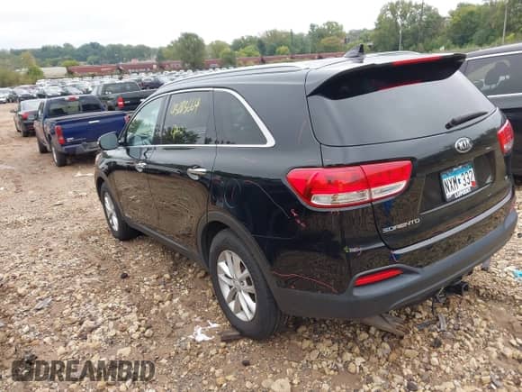 2017 Kia Sorento LX with VIN 5XYPGDA51HG204226, listed as a IAAI auction lot 43283664 with 113,911 mi miles and . Bid and sale history available at DreamBid. Image 3.