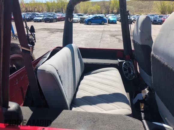 1992 Jeep Wrangler with VIN 2J4FY29S9NJ508783, listed as a Copart auction lot 55336105 with 137,423 mi miles and Salvage title. Bid and sale history available at DreamBid. Image 11.