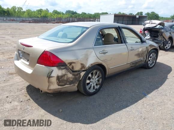2006 Honda Accord LX with VIN 1HGCM66356A017466, listed as a IAAI auction lot 42550216 with 199,943 mi miles and . Bid and sale history available at DreamBid. Image 4.