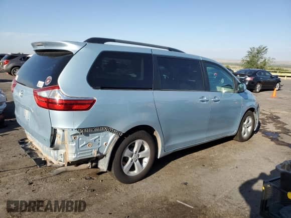 2015 Toyota Sienna LE AAS with VIN 5TDKK3DC7FS591099, listed as a Copart auction lot 65522525 with 174,792 mi miles and Salvage title. Bid and sale history available at DreamBid. Image 3.