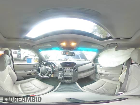 2014 Honda Pilot EX-L with VIN 5FNYF4H79EB025126, listed as a Copart auction lot 57493885 with 136,739 mi miles and Salvage title. Bid and sale history available at DreamBid. Image 15.