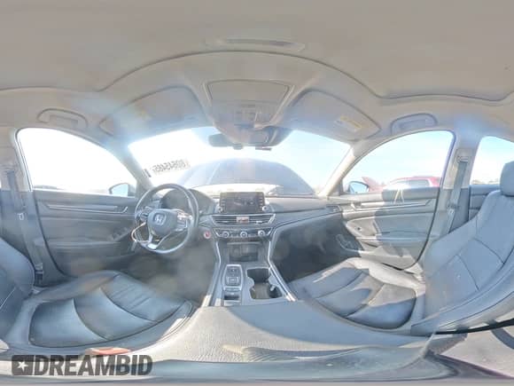 2020 Honda Accord EX-L with VIN 1HGCV3F55LA013572, listed as a Copart auction lot 80645485 with 58,634 mi miles and Salvage title. Bid and sale history available at DreamBid. Image 14.