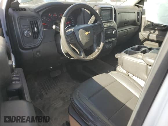 2021 Chevrolet Silverado 2500HD Work Truck with VIN 1GC2WLE76MF301969, listed as a Copart auction lot 88481805 with 94,352 mi miles and Salvage title. Bid and sale history available at DreamBid. Image 8.
