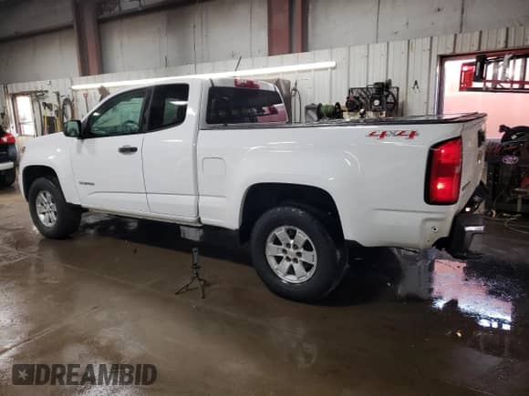 2018 Chevrolet Colorado 4WD Work Truck with VIN 1GCHTBEAXJ1213864, listed as a Copart auction lot 48681195 with 78,192 mi miles and Salvage title. Bid and sale history available at DreamBid. Image 2.