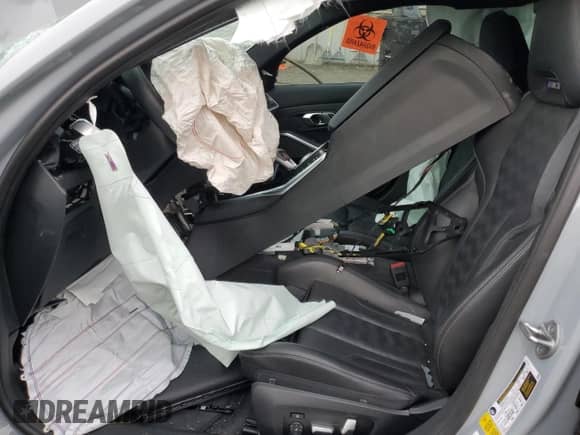 2021 BMW M3 Competition с VIN WBS33AY00MFL54868, выставлен на аукционе Copart как лот 42873945 с пробегом Не указан миль и Списание • Salvage title. История ставок и продаж доступна на DreamBid. Изображение 7.