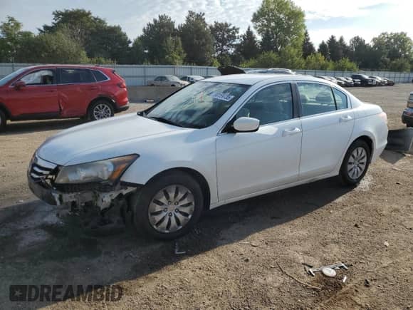 2012 Honda Accord LX с VIN 1HGCP2F30CA232734, выставлен на аукционе Copart как лот 80159735 с пробегом 105 999 миль миль и Списание • Salvage title. История ставок и продаж доступна на DreamBid. Изображение 1.